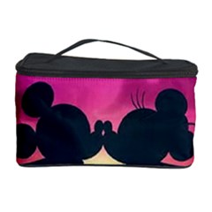 Mickey And Minnie, Mouse, Disney, Cartoon, Love Cosmetic Storage Case by nateshop