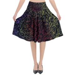 Minimal Glory Flared Midi Skirt by nateshop