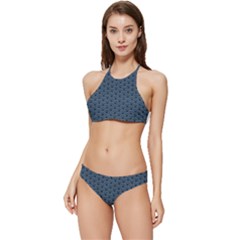 Kanagawa, Hokusai, Japanese Art, Banded Triangle Bikini Set