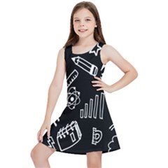 Knowledge Drawing Education Science Kids  Lightweight Sleeveless Dress by Proyonanggan