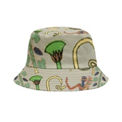 Egyptian Man Artifact Royal Inside Out Bucket Hat by Proyonanggan