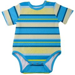 Stripes-3 Baby Short Sleeve Bodysuit by nateshop