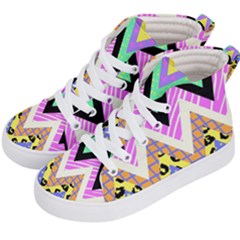 Zigzag-1 Kids  Hi-top Skate Sneakers by nateshop