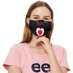 Mom And Dad, Father, Feeling, I Love You, Love Fitted Cloth Face Mask (adult) by nateshop