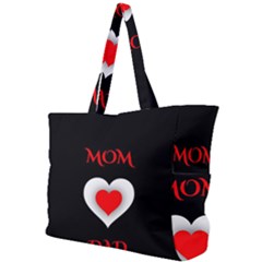 Mom And Dad, Father, Feeling, I Love You, Love Simple Shoulder Bag by nateshop