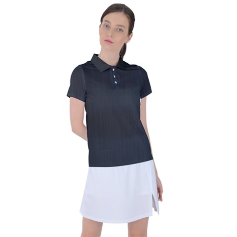Black, Background, Simple Women s Polo T-shirt by nateshop