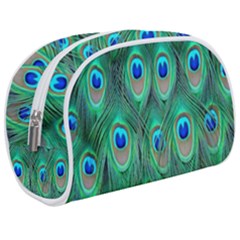 Feather, Bird, Pattern, Peacock, Texture Make Up Case (medium) by nateshop