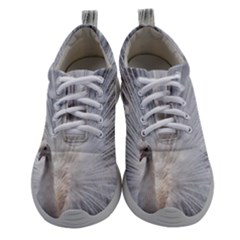 White Feathers, Animal, Bird, Feather, Peacock Women Athletic Shoes by nateshop