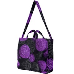 Berry,raspberry, Plus, One Square Shoulder Tote Bag by nateshop