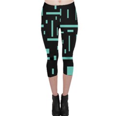 Rectangles, Cubes, Forma Capri Leggings  by nateshop