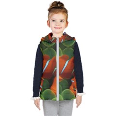 Fish Kids  Hooded Puffer Vest by nateshop