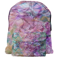 Abstract Waves Giant Full Print Backpack by kaleidomarblingart