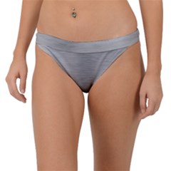 Aluminum Textures, Horizontal Metal Texture, Gray Metal Plate Band Bikini Bottoms by nateshop