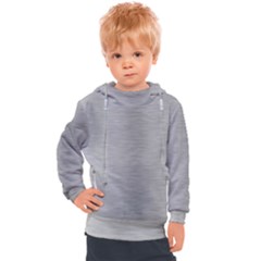 Aluminum Textures, Horizontal Metal Texture, Gray Metal Plate Kids  Hooded Pullover by nateshop