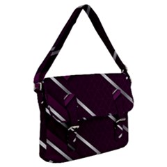 Purple Abstract Background, Luxury Purple Background Buckle Messenger Bag by nateshop