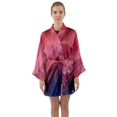 Abstract, Lines Long Sleeve Satin Kimono by nateshop