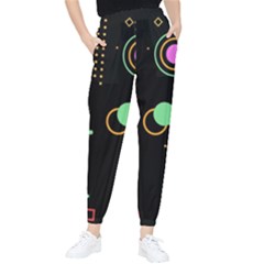 Colartive, Aesthetic, Amoled, Black, Colorful, Desenho Women s Tapered Pants by nateshop