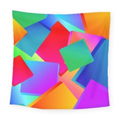 Colors, Color Square Tapestry (large) by nateshop