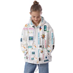 Startup Business Organization Kids  Oversized Hoodie by Grandong