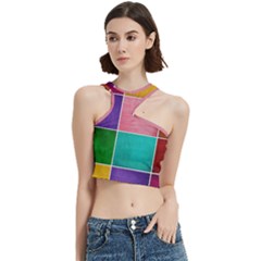 Colorful Squares, Abstract, Art, Background Cut Out Top