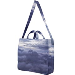 Majestic Clouds Landscape Square Shoulder Tote Bag by dflcprintsclothing