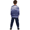 Majestic Clouds Landscape Kids  Crewneck Sweatshirt View4