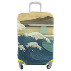 Sea Asia Waves Japanese Art The Great Wave Off Kanagawa Luggage Cover (medium) by Cemarart