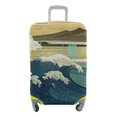Sea Asia Waves Japanese Art The Great Wave Off Kanagawa Luggage Cover (small) by Cemarart