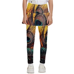 Art Paint Landscape Mountain Kids  Skirted Pants