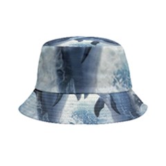Dolphins Sea Ocean Water Inside Out Bucket Hat