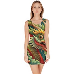 Chinese New Year ¨c Year Of The Dragon Bodycon Dress