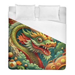 Chinese New Year ¨c Year Of The Dragon Duvet Cover (full/ Double Size)