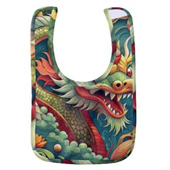 Chinese New Year ¨c Year Of The Dragon Baby Bib by Valentinaart