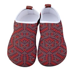 Hexagon Motif Geometric Tribal Style Pattern Women s Sock-style Water Shoes by dflcprintsclothing