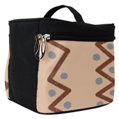 Print Pattern Minimal Tribal Make Up Travel Bag (small)