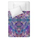 Cobalt arabesque Duvet Cover Double Side (Single Size) View2