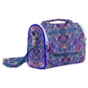 Cobalt arabesque Satchel Shoulder Bag View2