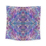 Cobalt arabesque Square Tapestry (Small)