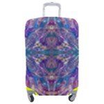 Cobalt arabesque Luggage Cover (Medium)