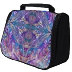 Cobalt arabesque Full Print Travel Pouch (Big)