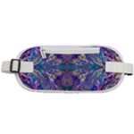 Cobalt arabesque Rounded Waist Pouch