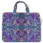 Cobalt arabesque MacBook Pro 13  Double Pocket Laptop Bag