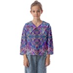 Cobalt arabesque Kids  Sailor Shirt