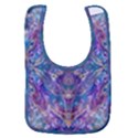 Cobalt arabesque Baby Bib View1