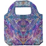 Cobalt arabesque Foldable Grocery Recycle Bag