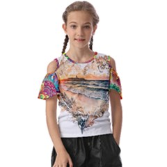 Mandalas-1084082 Ai-generated-7899053 Kids  Butterfly Cutout T-shirt