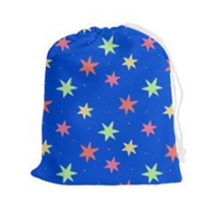 Background Star Darling Galaxy Drawstring Pouch (2xl) by Maspions