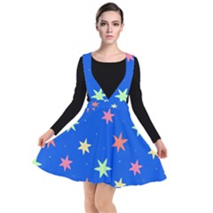 Background Star Darling Galaxy Plunge Pinafore Dress by Maspions