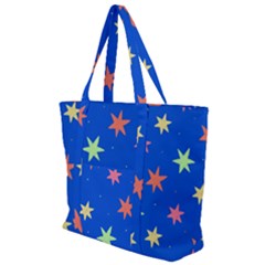 Background Star Darling Galaxy Zip Up Canvas Bag by Maspions