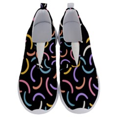 Abstract Pattern Wallpaper No Lace Lightweight Shoes